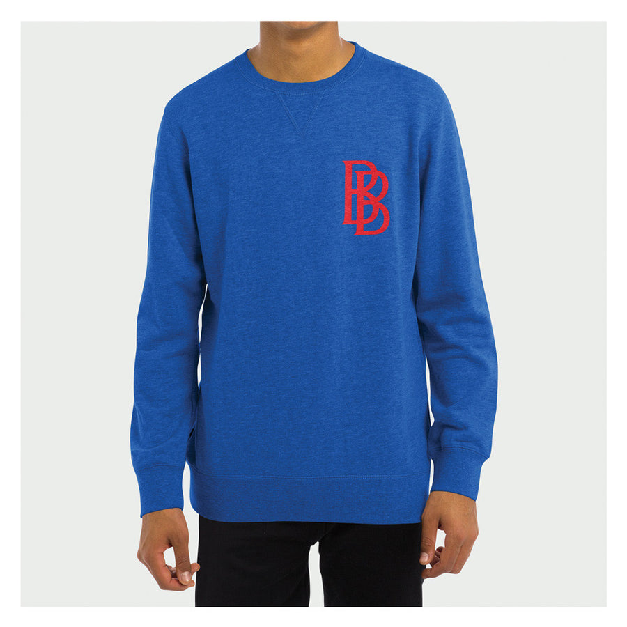 BB Crewneck BL/R