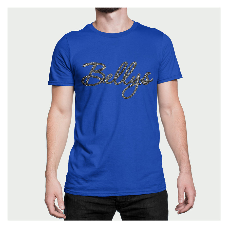 Bellys Glossy Flakes Blue T-Shirt