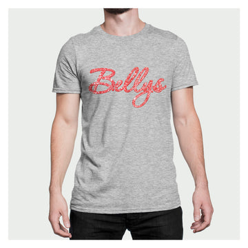 Bellys Glossy Flakes Heather Grey T-Shirt