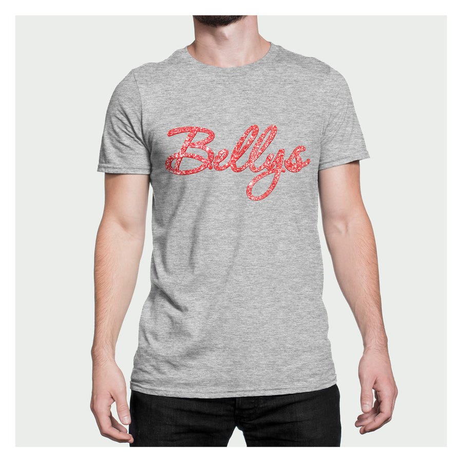 Bellys Glossy Flakes Heather Grey T-Shirt