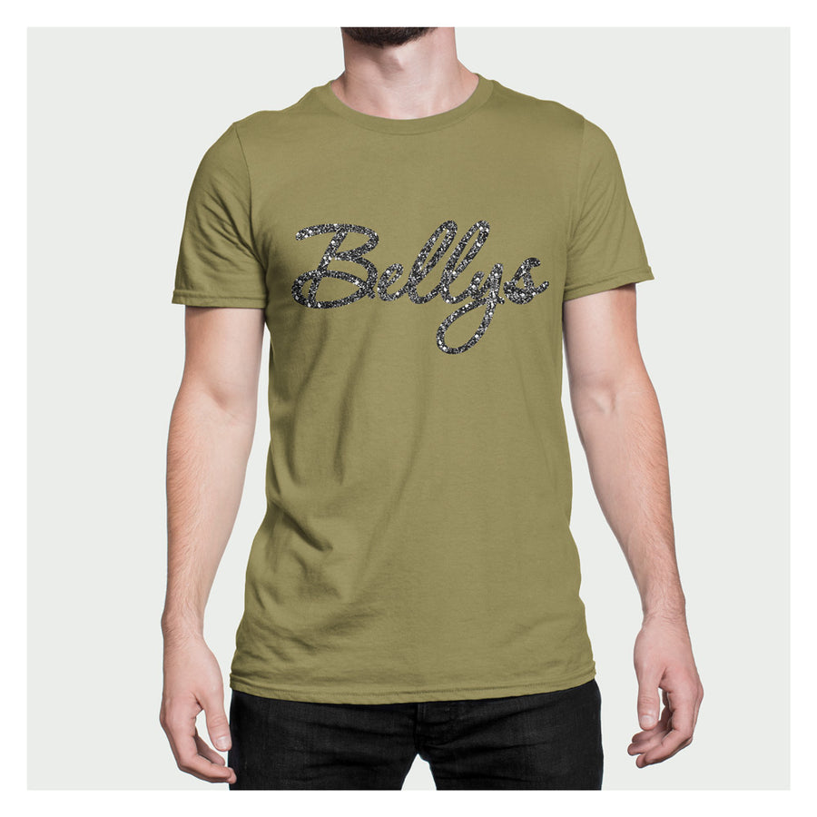Bellys Glossy Flakes Olive T-Shirt