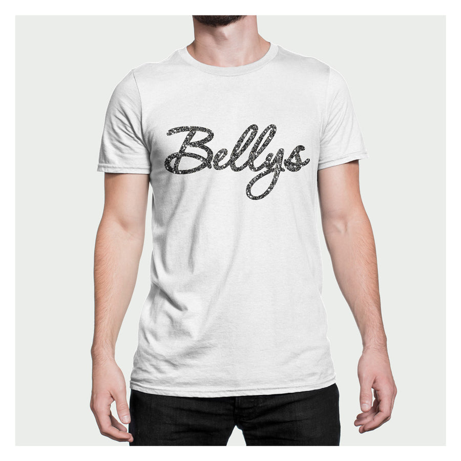 Bellys Glossy Flakes White T-Shirt