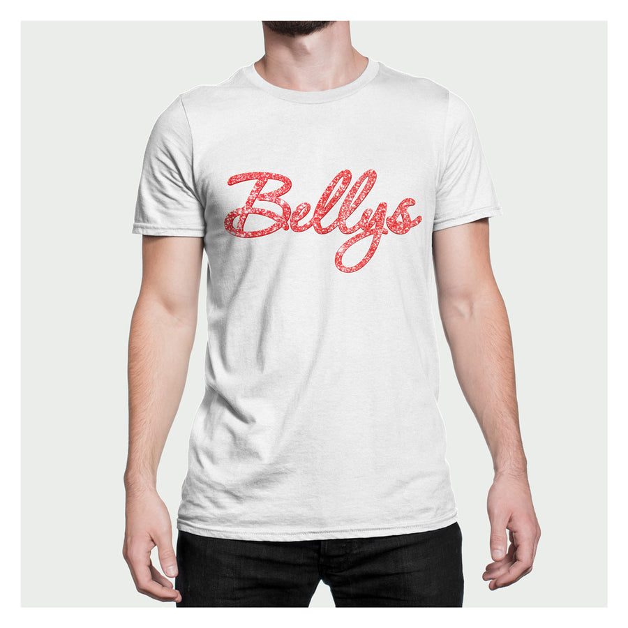 Bellys Glossy Flakes White T-Shirt