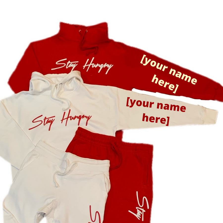 Customizable Stay Hungry Lovers Set