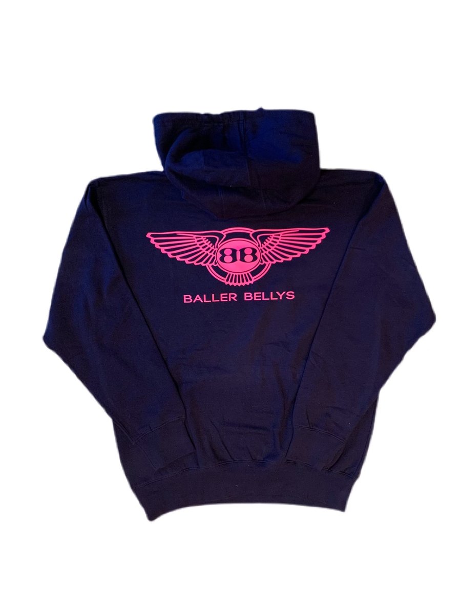 NAVY & PINK Hoodie