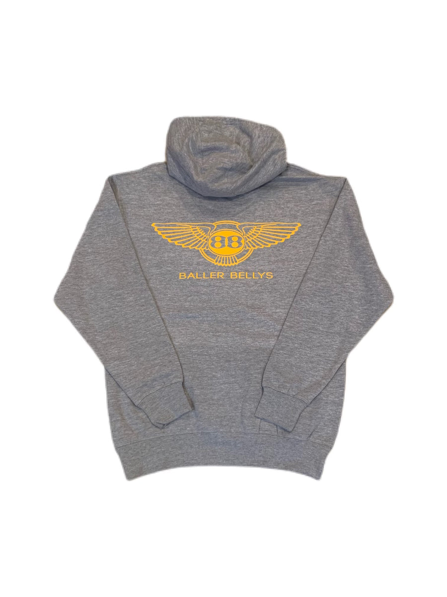 Grey Area Bellys Sweatsuit with Yellow