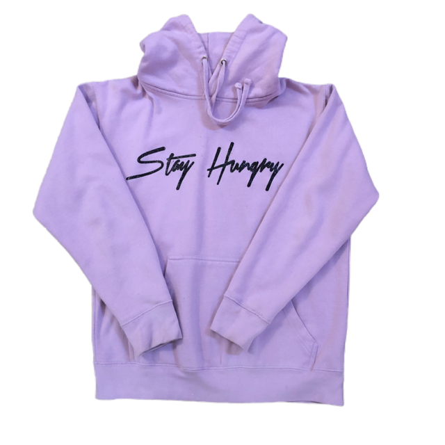 Stay Hungry hoodie - Purple
