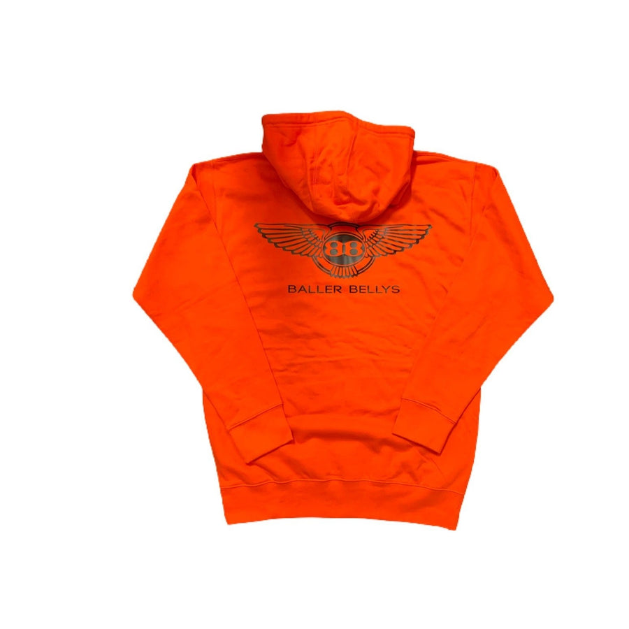 Orange with Black Stay Hungry sweatsuit