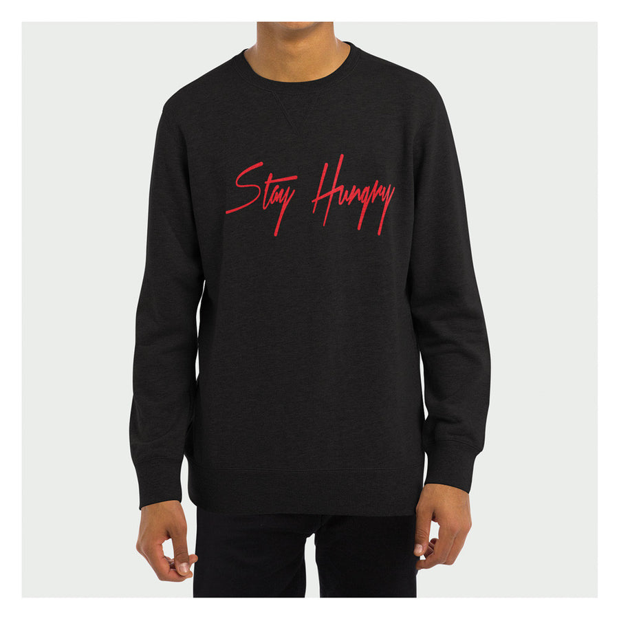 Stay Hungry Crewneck B/R