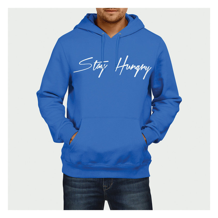 Stay Hungry Hoodie BL/W