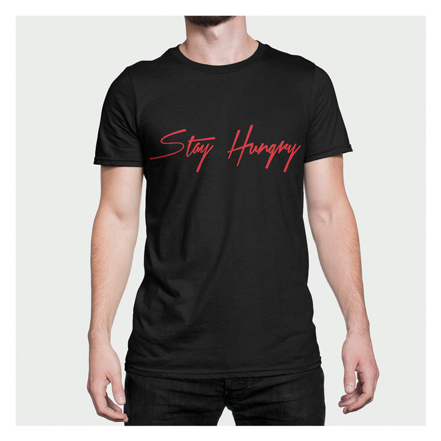Stay Hungry T-Shirt Red