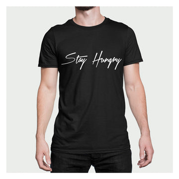 Stay Hungry T-Shirt White