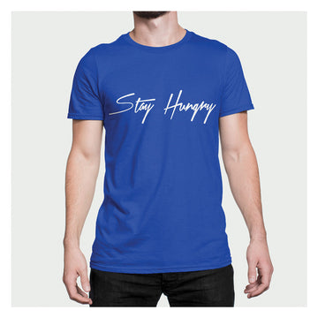 Stay Hungry T-Shirt BL/W