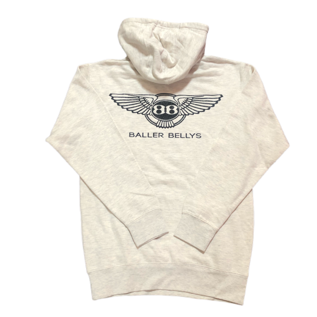 Oatmeal Creme with black Stay Hungry sweatsuit